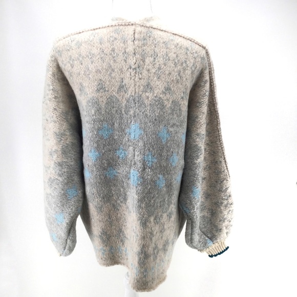 FREE PEOPLE Winter Wonderland Sweater Cardigan NWT - Picture 7 of 13